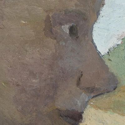 Portrait Of A Girl Paula Modersohn-Becker pmb35 canvas print