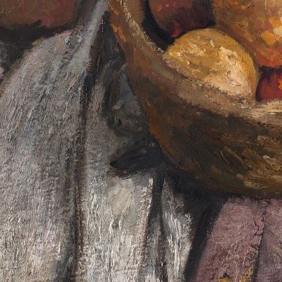 Still Life With Apples And Bananas Paula Modersohn-Becker pmb45 canvas print