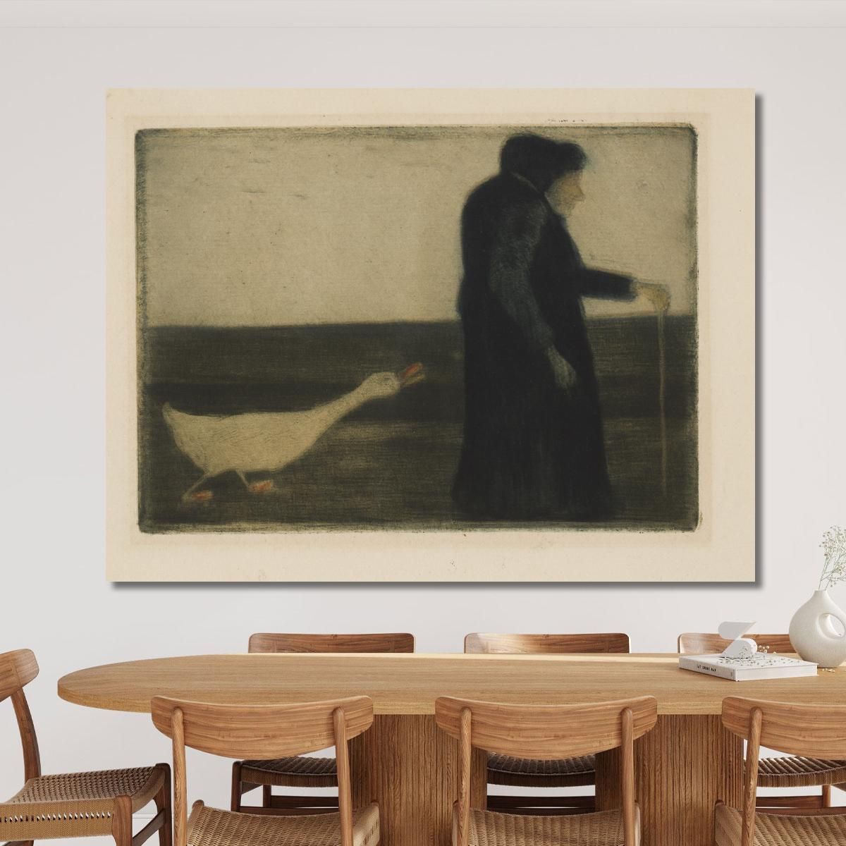 The Woman With The Goose Paula Modersohn-Becker pmb50 canvas print 