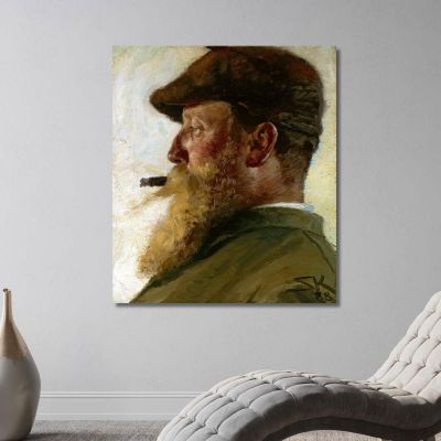 Christian Krohg Peder Severin Krøyer psk15 canvas print 