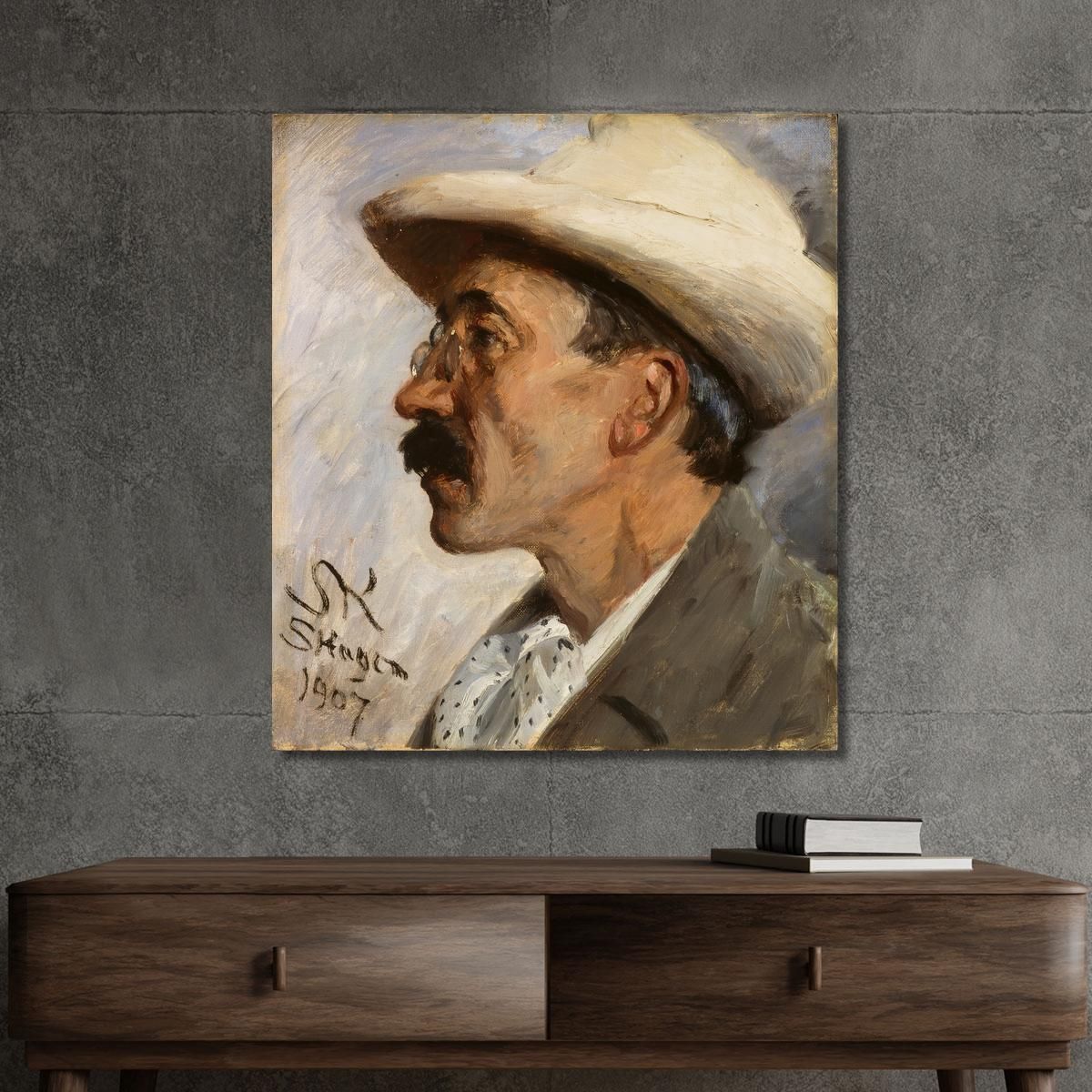 Julius Paulsen Peder Severin Krøyer psk30 canvas print 