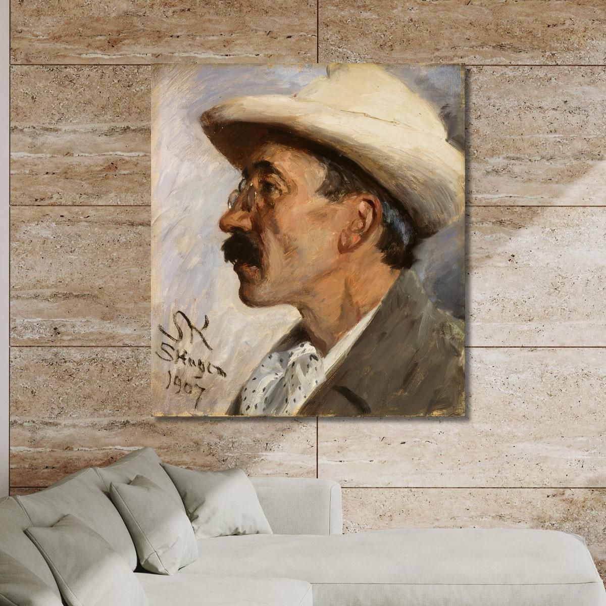 Julius Paulsen Peder Severin Krøyer psk30 canvas print 
