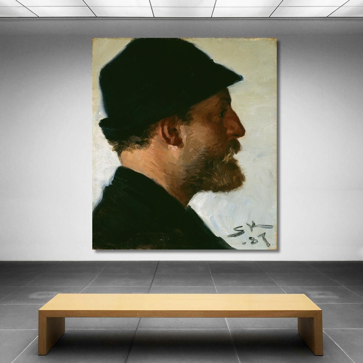 Viggo Johansen Peder Severin Krøyer psk64 canvas print 