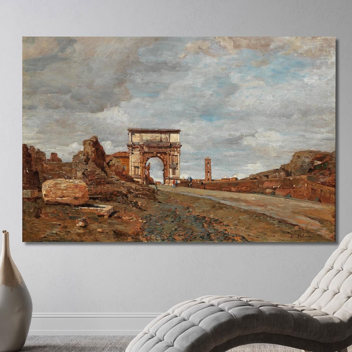 Arch Of Titus Vespasian Tina Blau tbl13 canvas print 