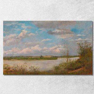 Danube Landscape Tina Blau tbl23 canvas print 