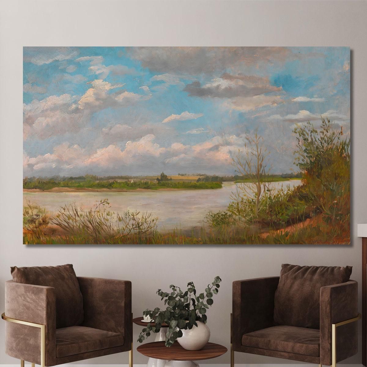Danube Landscape Tina Blau tbl23 canvas print 