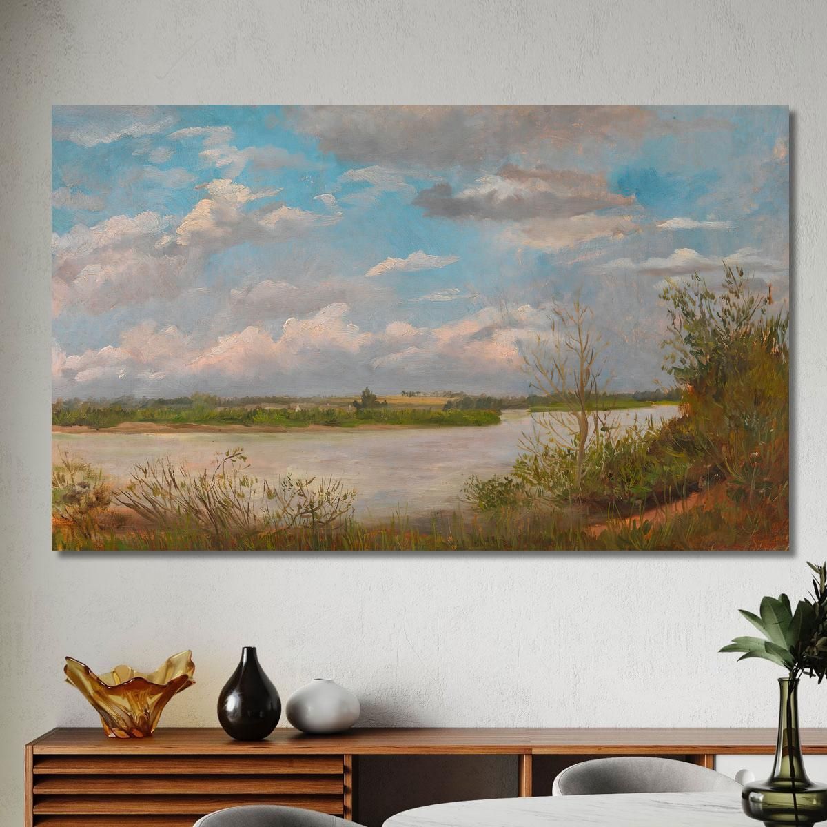 Danube Landscape Tina Blau tbl23 canvas print 