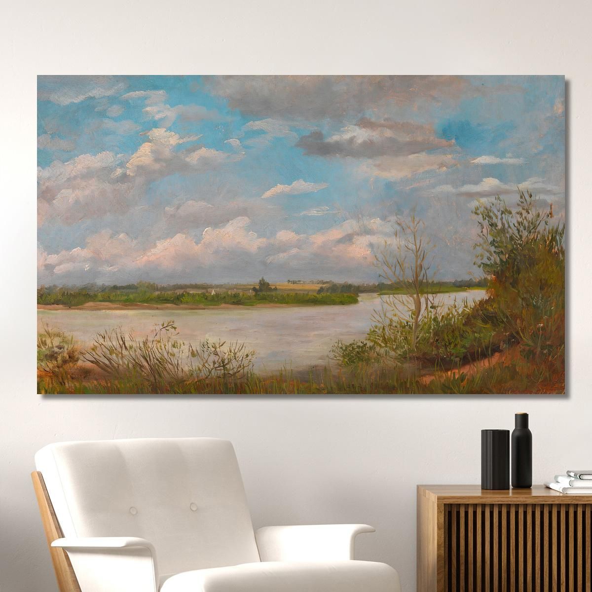Danube Landscape Tina Blau tbl23 canvas print 