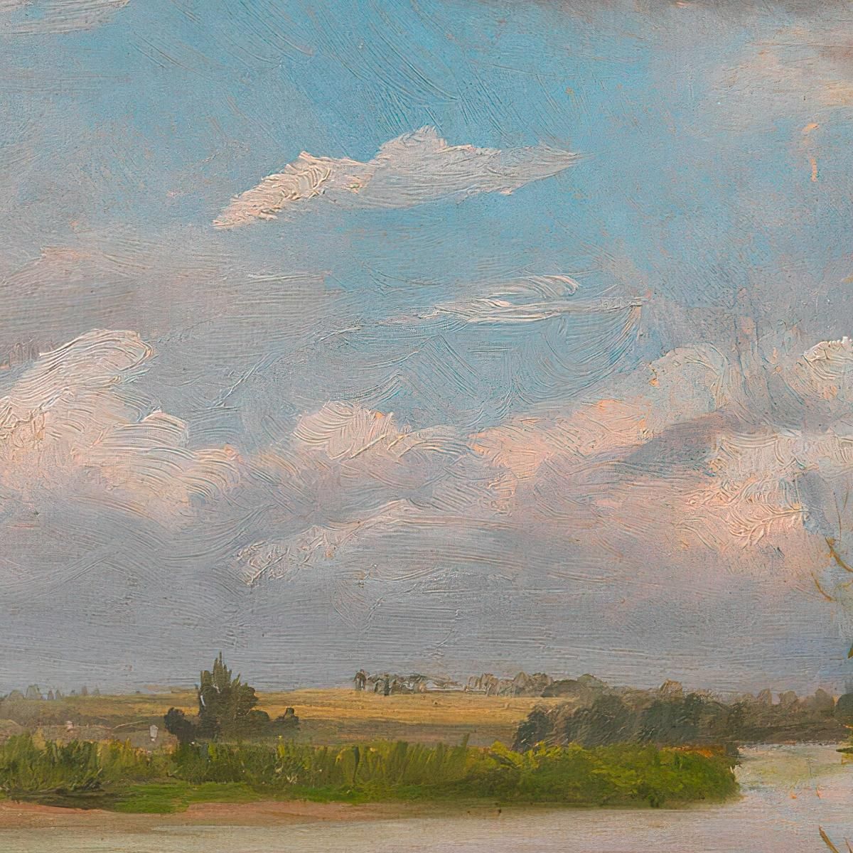 Danube Landscape Tina Blau tbl23 canvas print