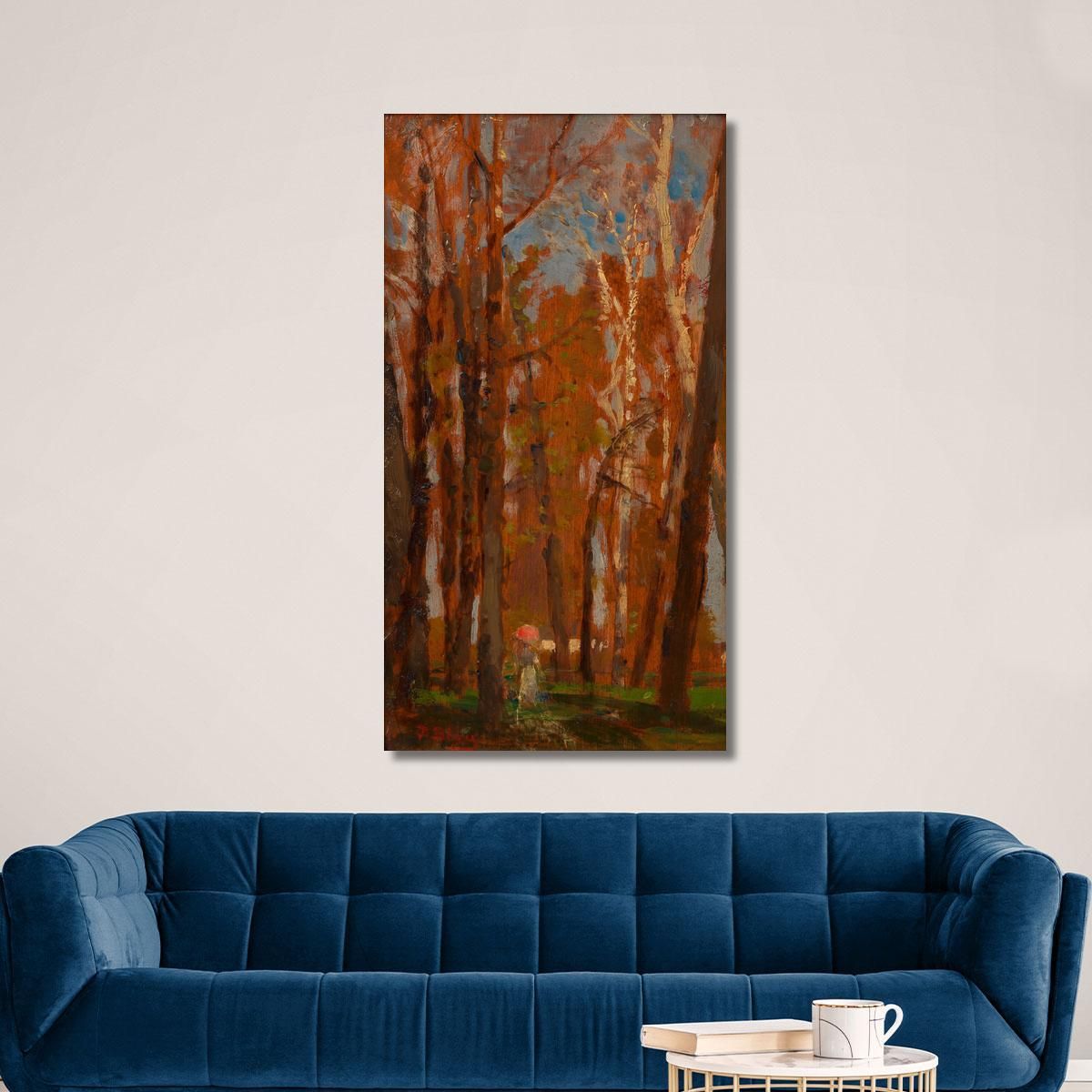 Prater Trees Tina Blau tbl48 canvas print 