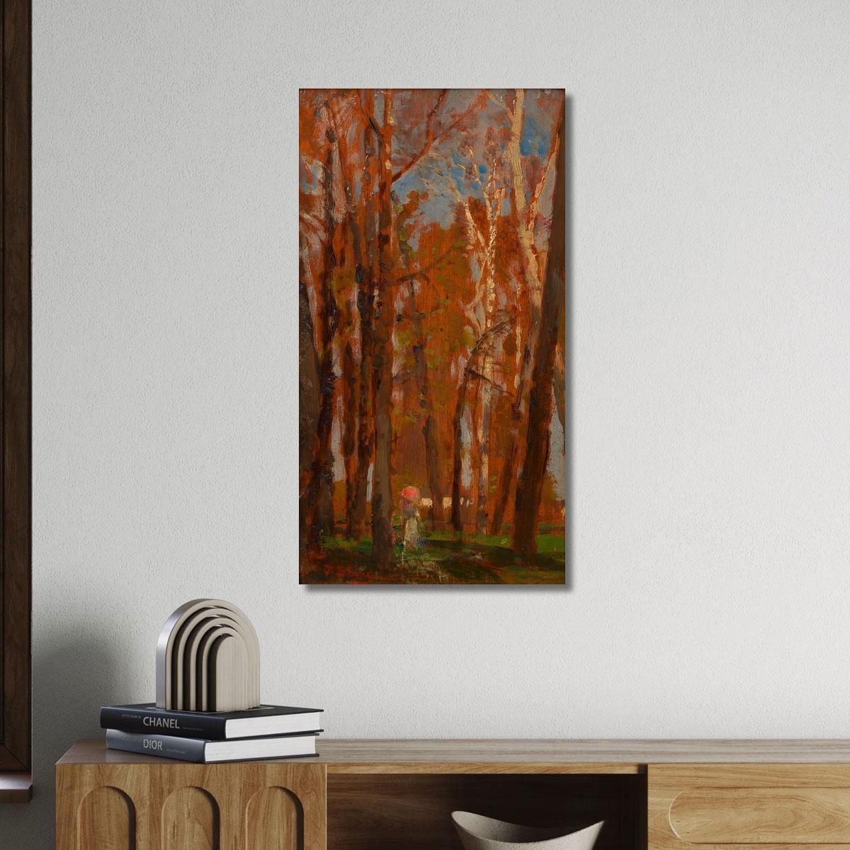 Prater Trees Tina Blau tbl48 canvas print 