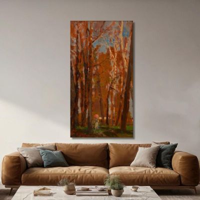 Prater Trees Tina Blau tbl48 canvas print 