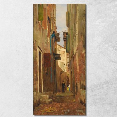 Street In Italy Tina Blau tbl57 canvas print 