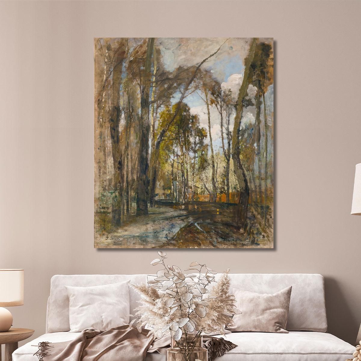 The Prater Gardens After The Rain Tina Blau tbl64 canvas print 