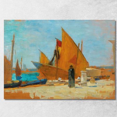 Yellow Sails Tina Blau tbl67 canvas print 