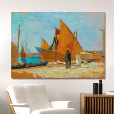 Yellow Sails Tina Blau tbl67 canvas print 