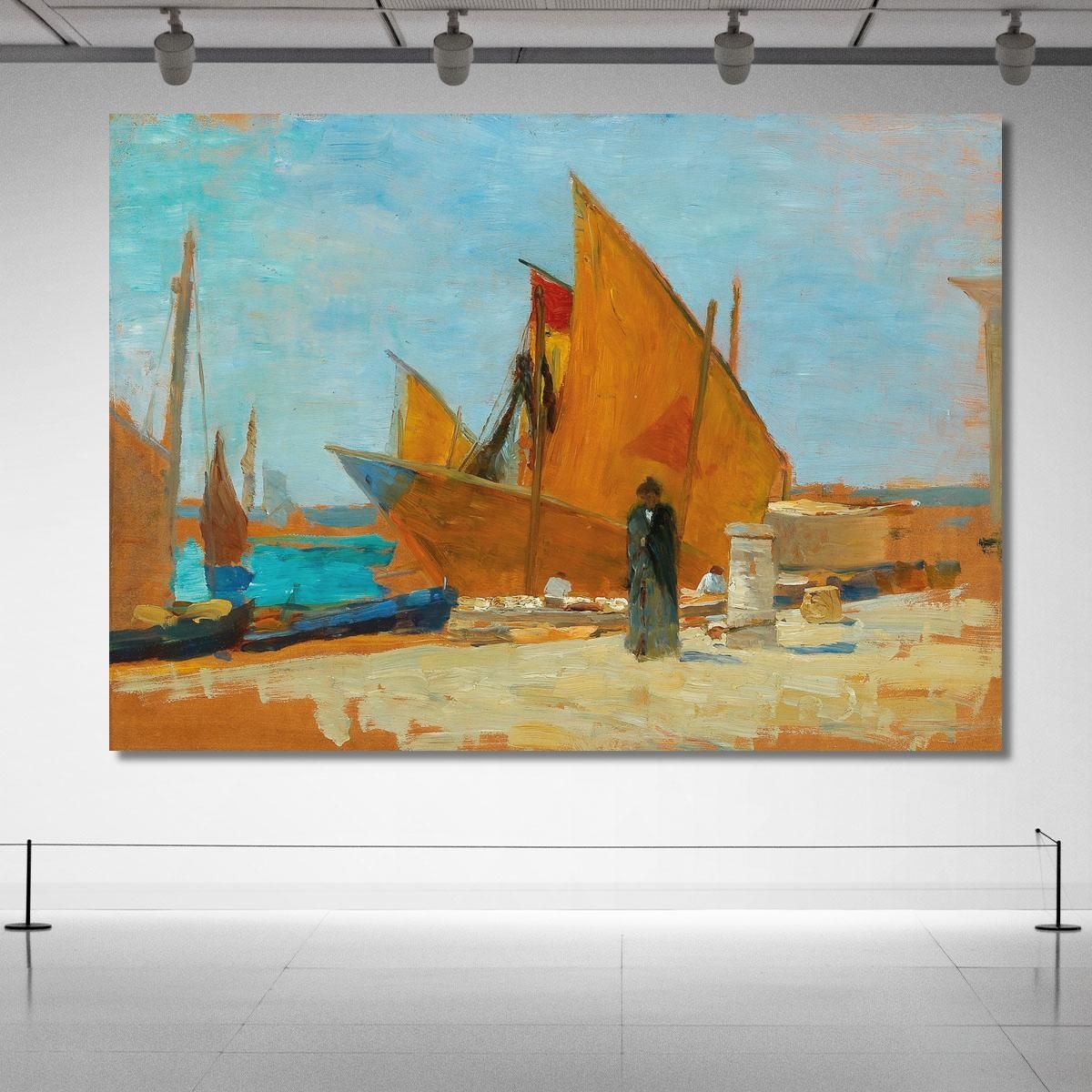 Yellow Sails Tina Blau tbl67 canvas print 