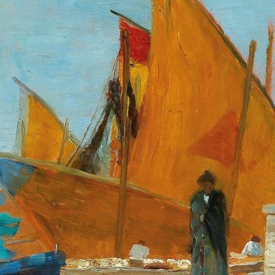 Yellow Sails Tina Blau tbl67 canvas print