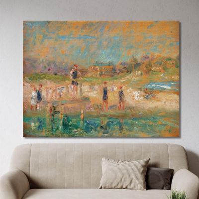 Bathers William James Glackens wjg7 canvas print 