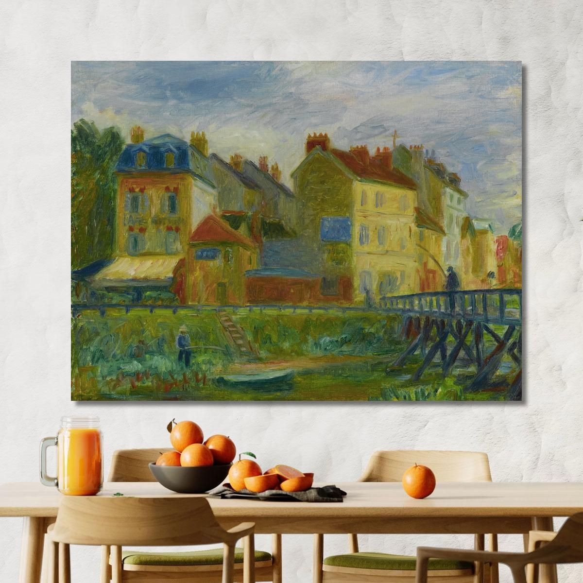 Samois-Sur-Seine William James Glackens wjg40 canvas print 