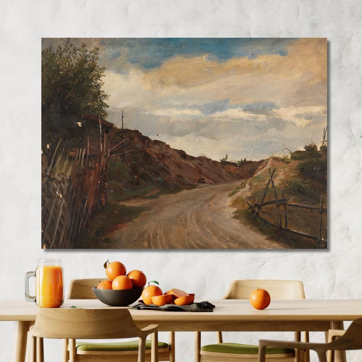 Country Road Adolph Tidemand atd14 canvas print 