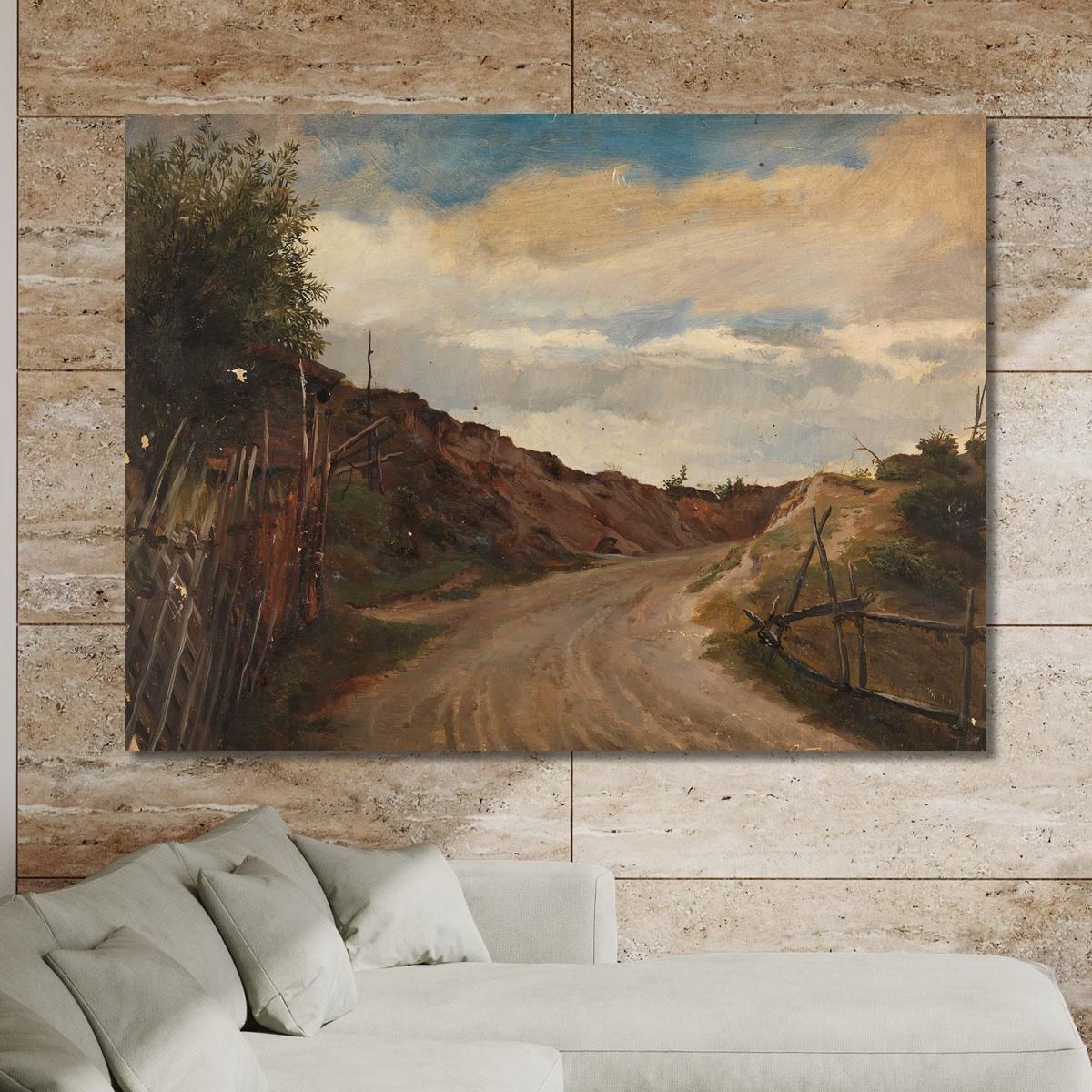 Country Road Adolph Tidemand atd14 canvas print 