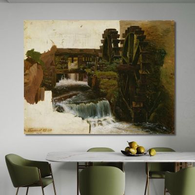 Millstream Adolph Tidemand atd43 canvas print 