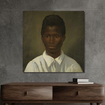 Portrait Of A Young Man Adolph Tidemand atd53 canvas print 