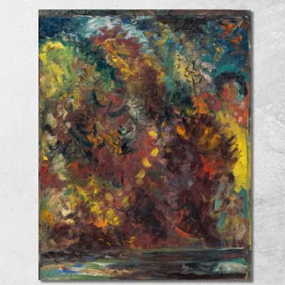 Autumn On A River Bank Arnold Peter Weisz-Kubínčan apw2 canvas print 