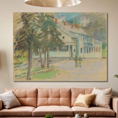 Barracks Arnold Peter Weisz-Kubínčan apw3 canvas print 