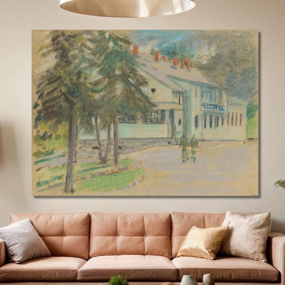 Barracks Arnold Peter Weisz-Kubínčan apw3 canvas print 