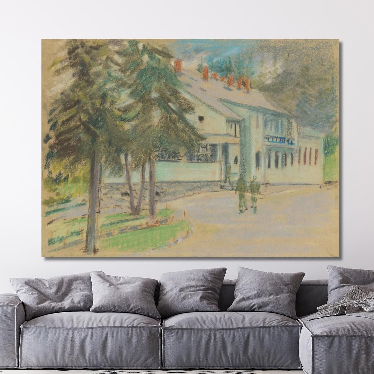 Barracks Arnold Peter Weisz-Kubínčan apw3 canvas print 