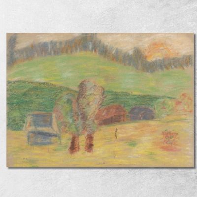 Hay Barn Arnold Peter Weisz-Kubínčan apw20 canvas print 