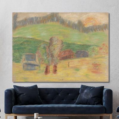 Hay Barn Arnold Peter Weisz-Kubínčan apw20 canvas print 