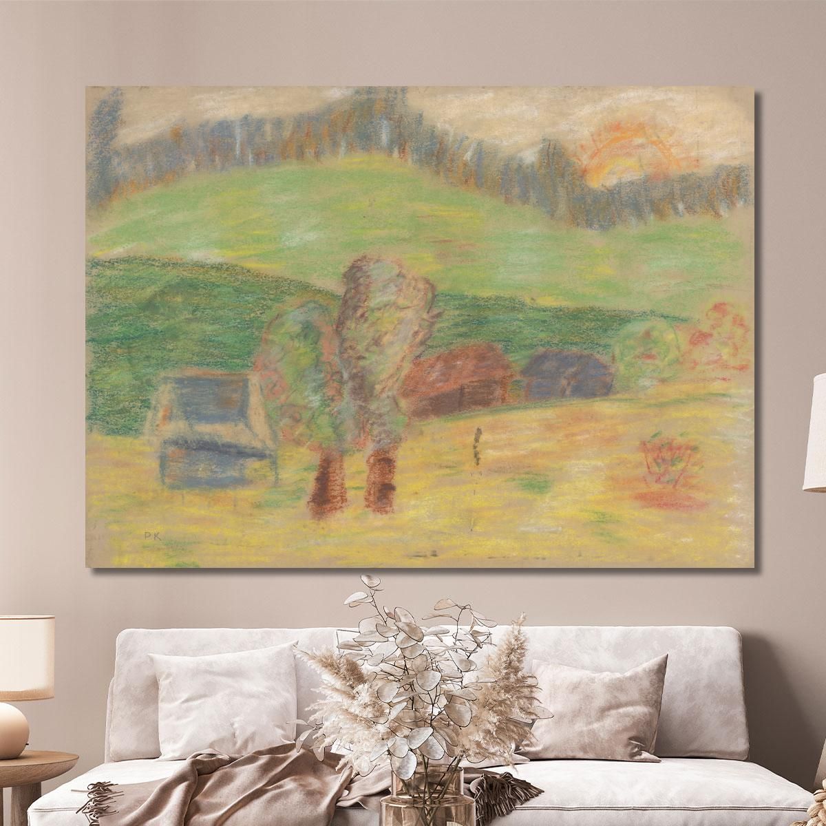 Hay Barn Arnold Peter Weisz-Kubínčan apw20 canvas print 