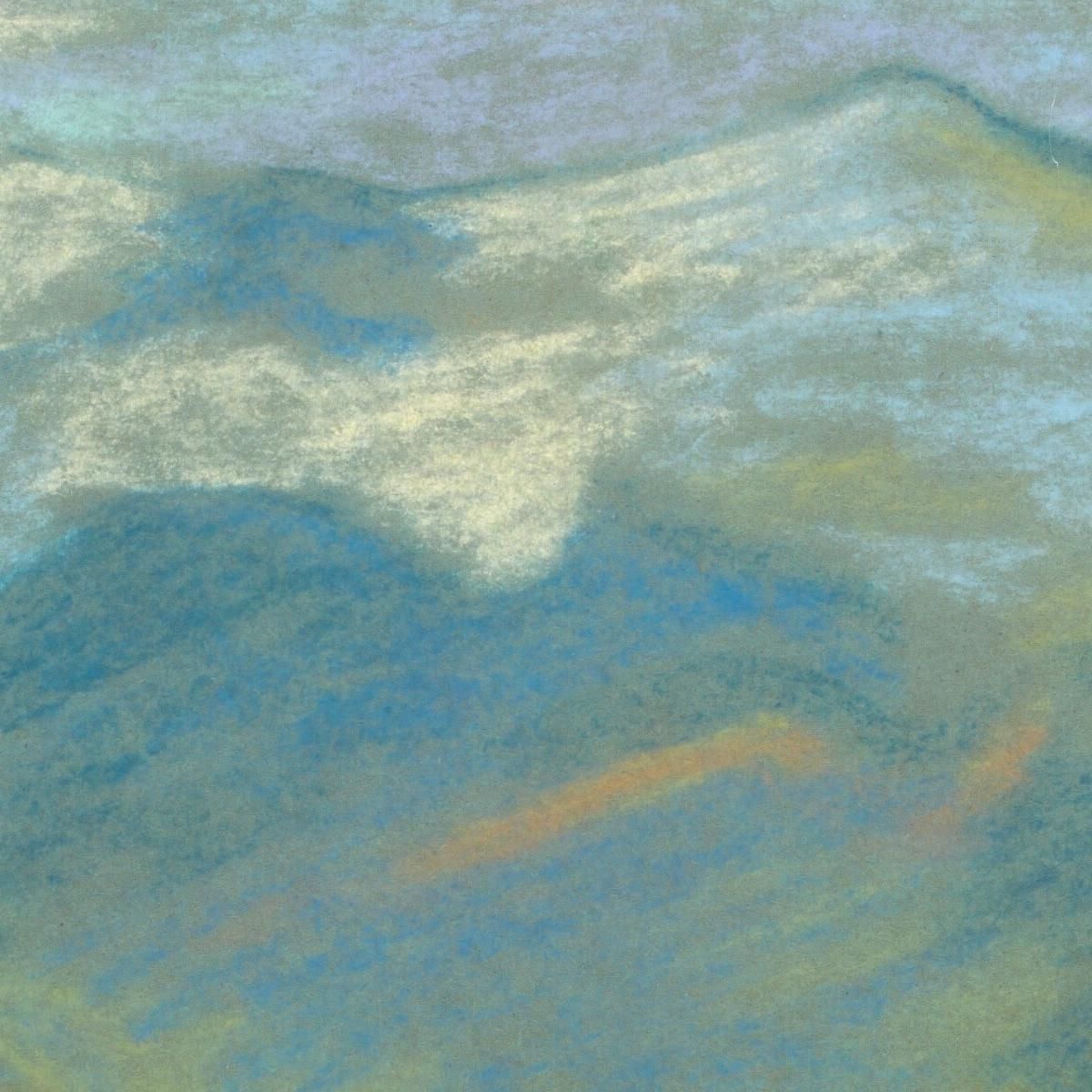 Hilly Landscape 2 Arnold Peter Weisz-Kubínčan apw24 canvas print