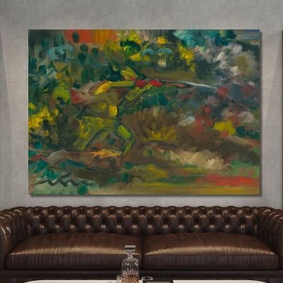 Hunter Shooting Arnold Peter Weisz-Kubínčan apw28 canvas print 