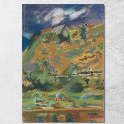 Landscape 2 Arnold Peter Weisz-Kubínčan apw37 canvas print 