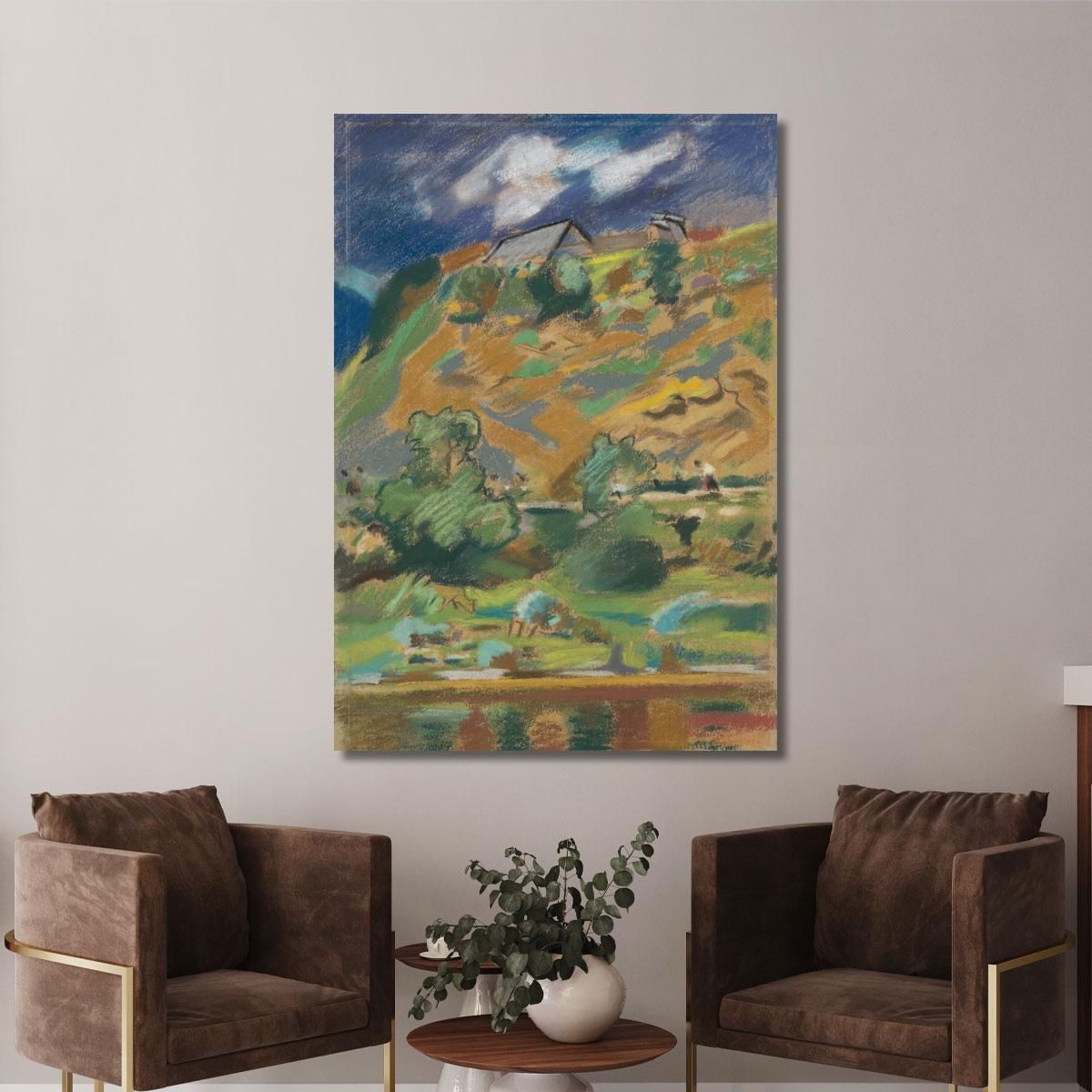 Landscape 2 Arnold Peter Weisz-Kubínčan apw37 canvas print 