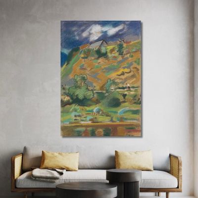 Landscape 2 Arnold Peter Weisz-Kubínčan apw37 canvas print 