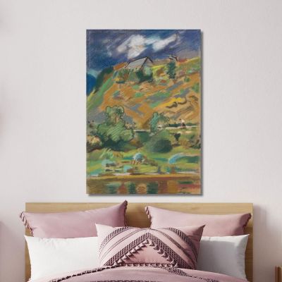 Landscape 2 Arnold Peter Weisz-Kubínčan apw37 canvas print 