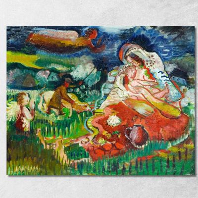 Madonna Arnold Peter Weisz-Kubínčan apw44 canvas print 