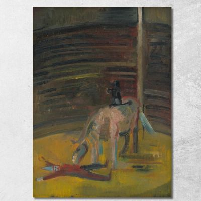 Motif From Circus Arnold Peter Weisz-Kubínčan apw49 canvas print 