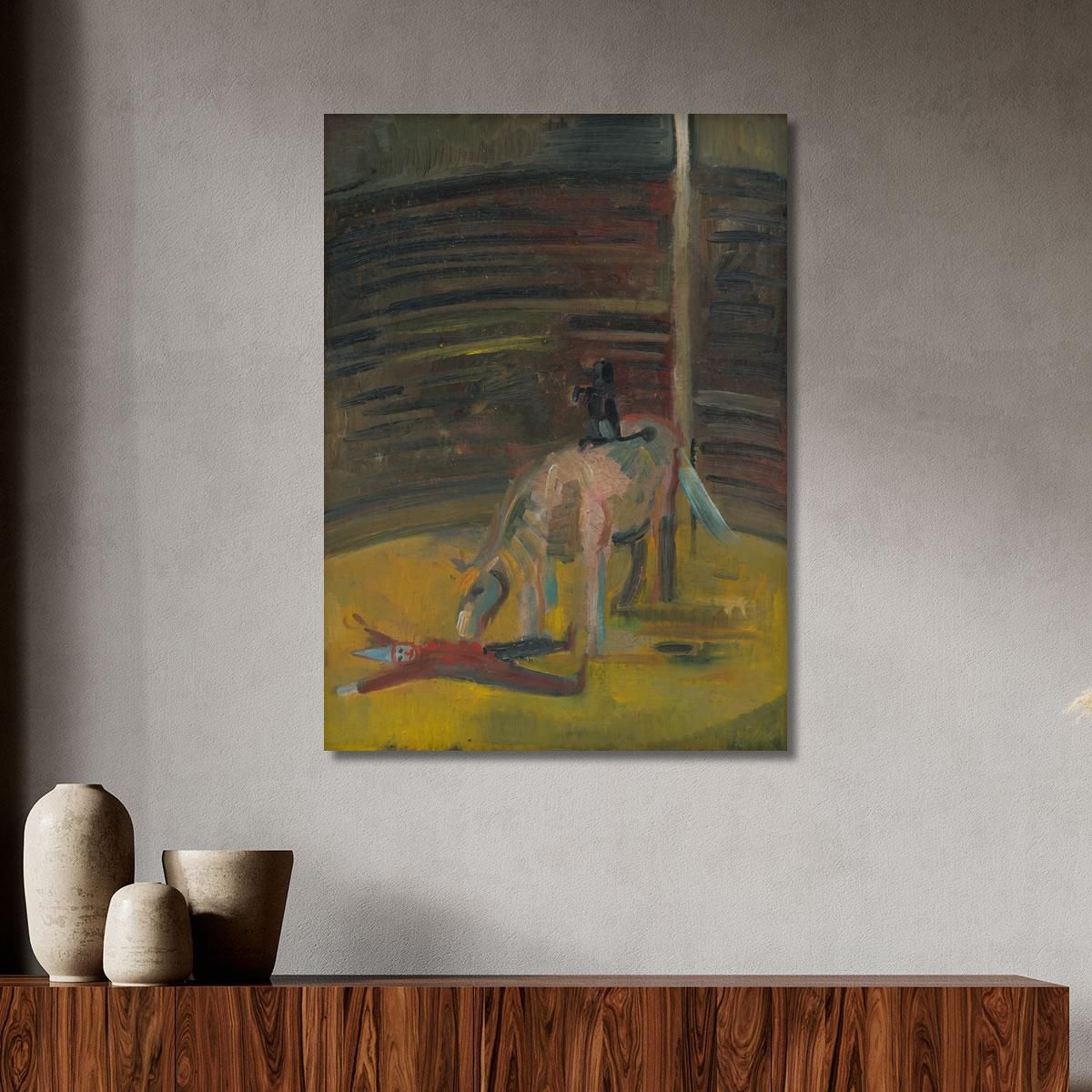 Motif From Circus Arnold Peter Weisz-Kubínčan apw49 canvas print 