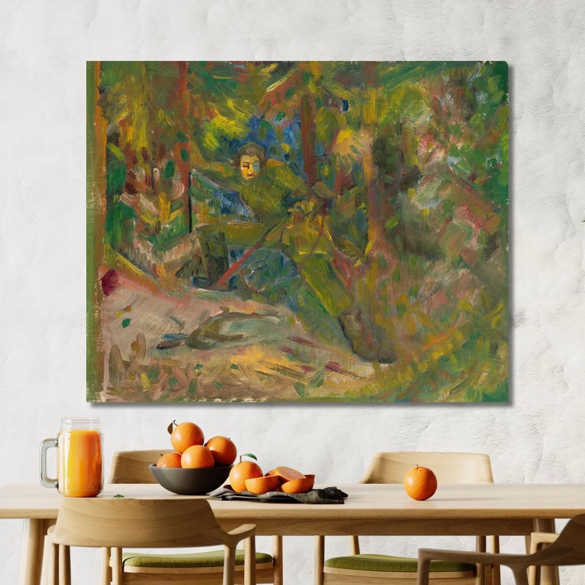 Over The Prey Arnold Peter Weisz-Kubínčan apw54 canvas print 