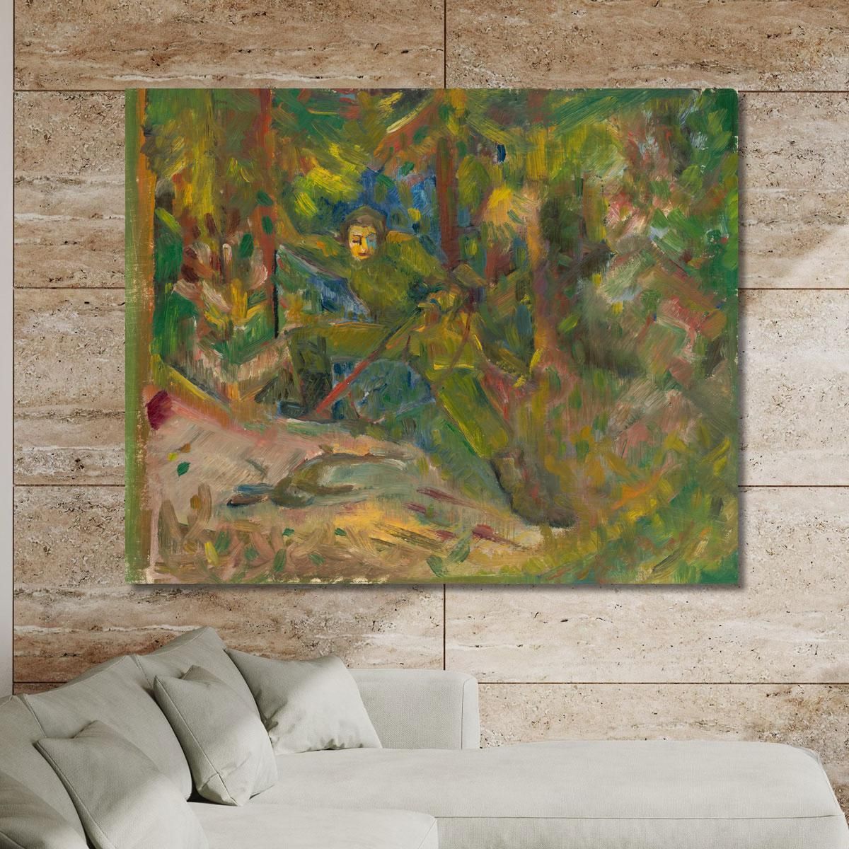 Over The Prey Arnold Peter Weisz-Kubínčan apw54 canvas print 