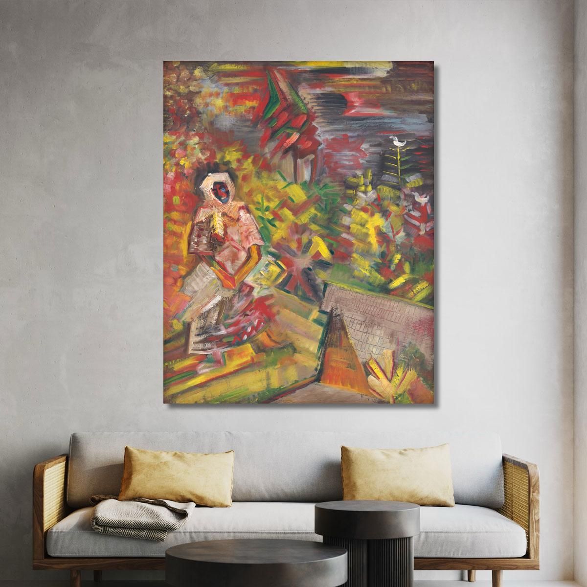 Peasant Woman Arnold Peter Weisz-Kubínčan apw55 canvas print 