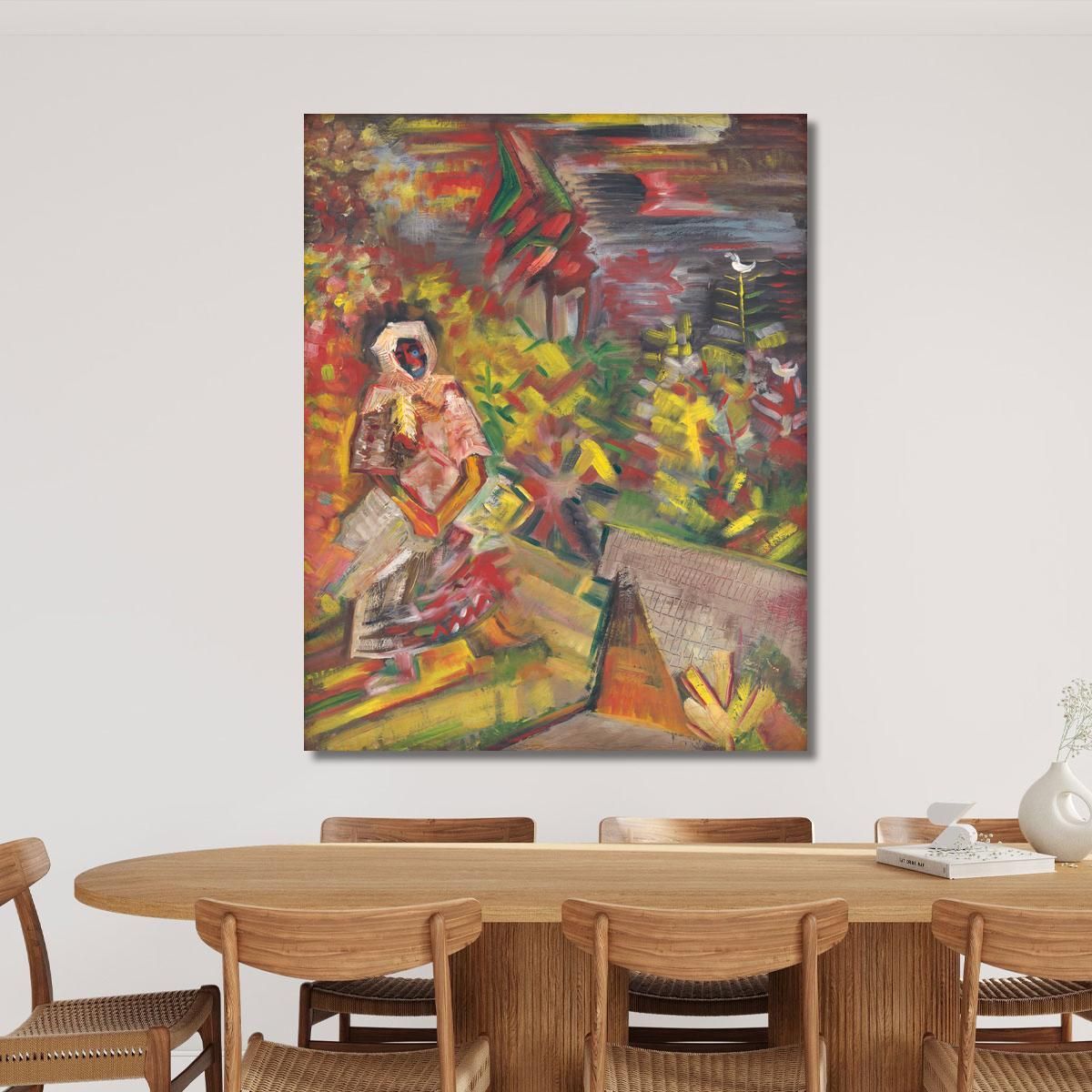 Peasant Woman Arnold Peter Weisz-Kubínčan apw55 canvas print 