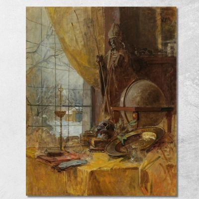 Studio View Carl Moll cml5 canvas print 
