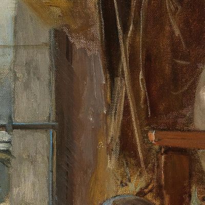Studio View Carl Moll cml5 canvas print